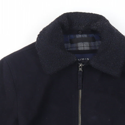 Mens UK Size S Criminal Blue Jacket