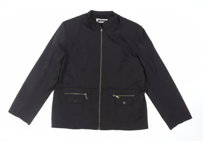 Womens UK Size L Vogue Black Jacket