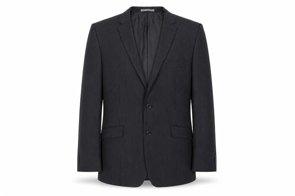 Mens UK Size 46 Burton Regular Black Suit Jacket