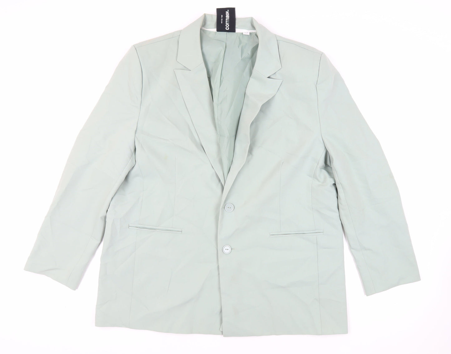 Womens UK Size 14 COLLUSION Green Jacket
