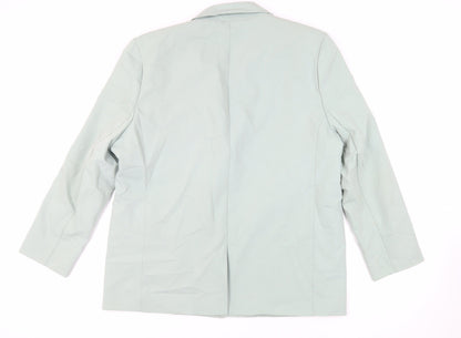 Womens UK Size 14 COLLUSION Green Jacket