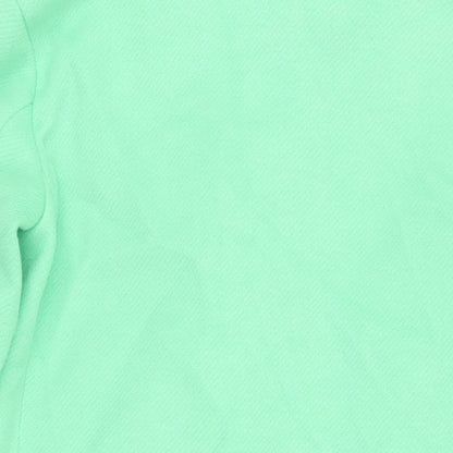 Marks and Spencer Womens Green Overcoat Coat Size 10 Button