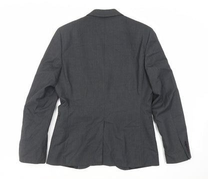 Mens UK Size 38 H&M Regular Grey Suit Jacket