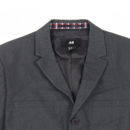 Mens UK Size 38 H&M Regular Grey Suit Jacket
