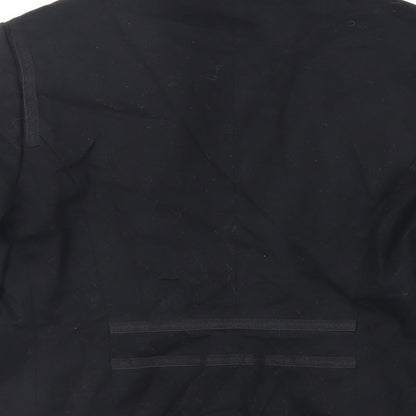 Womens UK Size 8 H&M Black Military Jacket