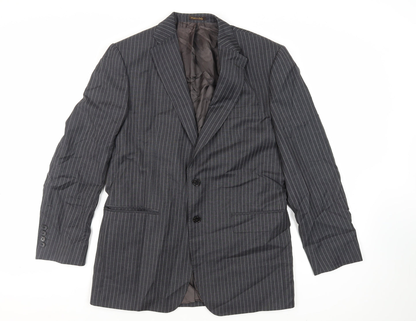 Mens UK Size 40 Marks and Spencer Regular Grey Suit Jacket