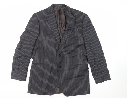 Mens UK Size 40 Marks and Spencer Regular Grey Suit Jacket