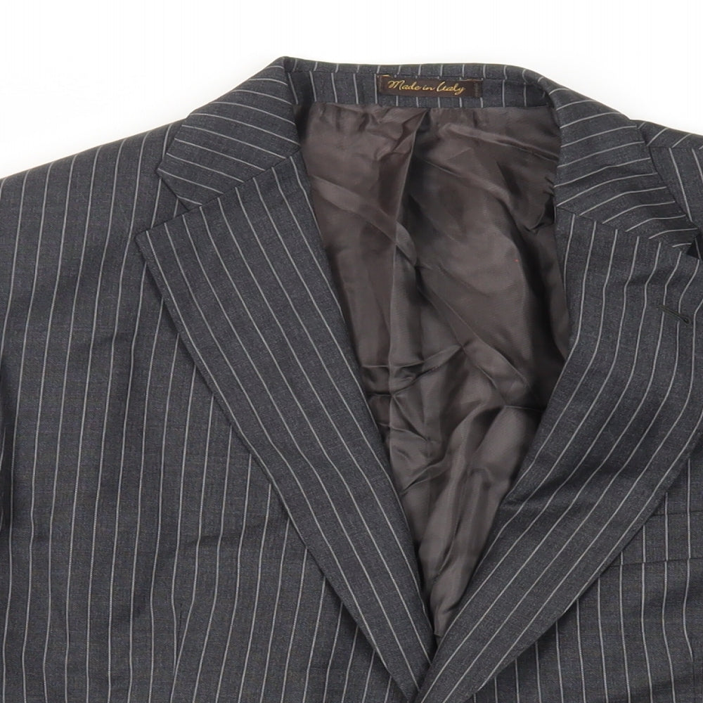 Mens UK Size 40 Marks and Spencer Regular Grey Suit Jacket