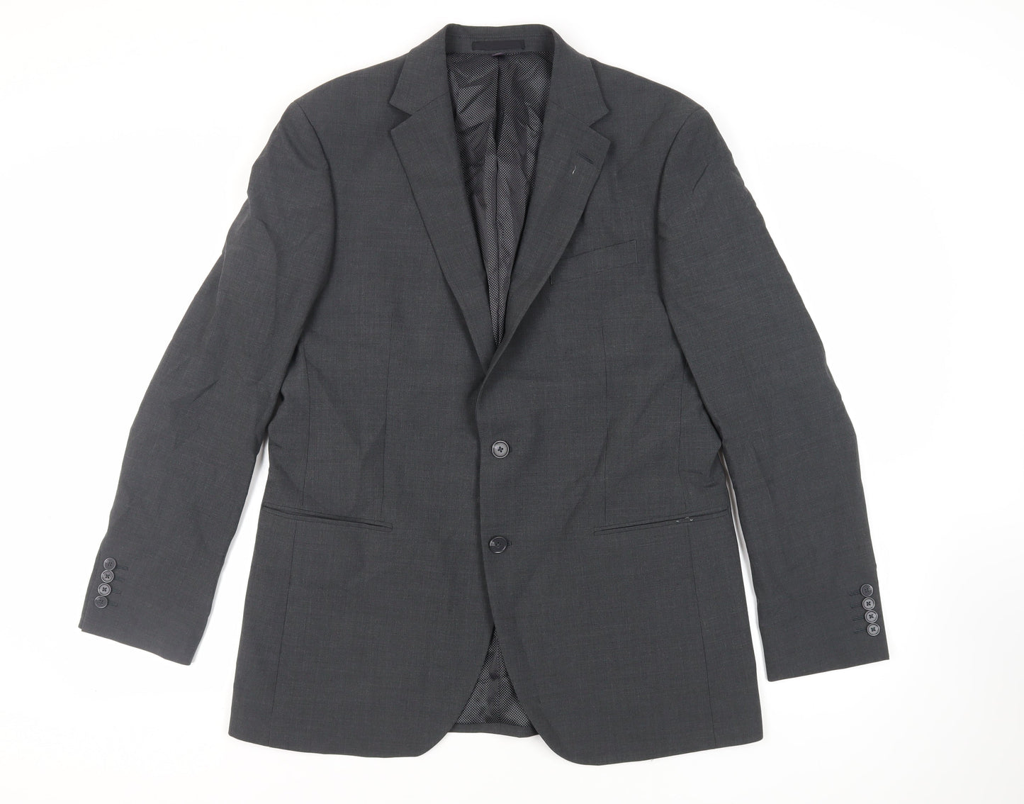 Mens UK Size 42 Marks and Spencer Regular Grey Suit Jacket