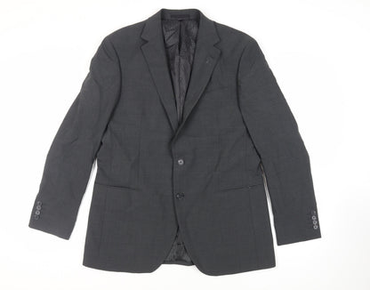Mens UK Size 42 Marks and Spencer Regular Grey Suit Jacket