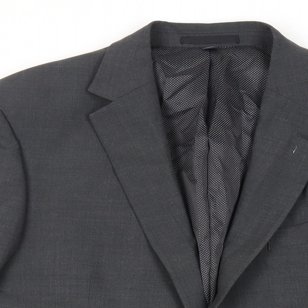 Mens UK Size 42 Marks and Spencer Regular Grey Suit Jacket