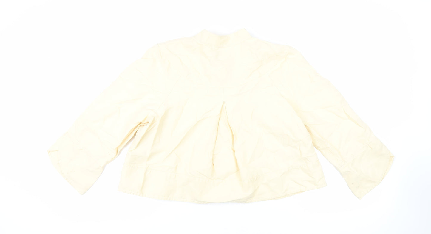 Womens UK Size 16 Marks and Spencer Yellow Jacket