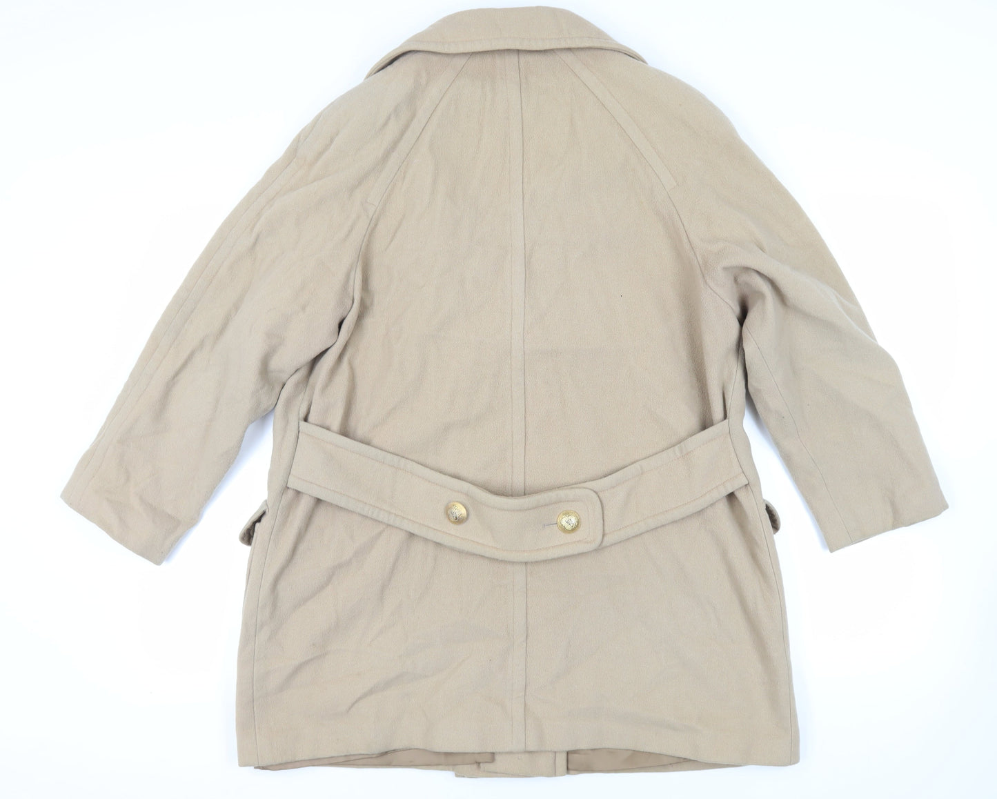 Womens UK Size 14 St Michael Beige Pea Coat
