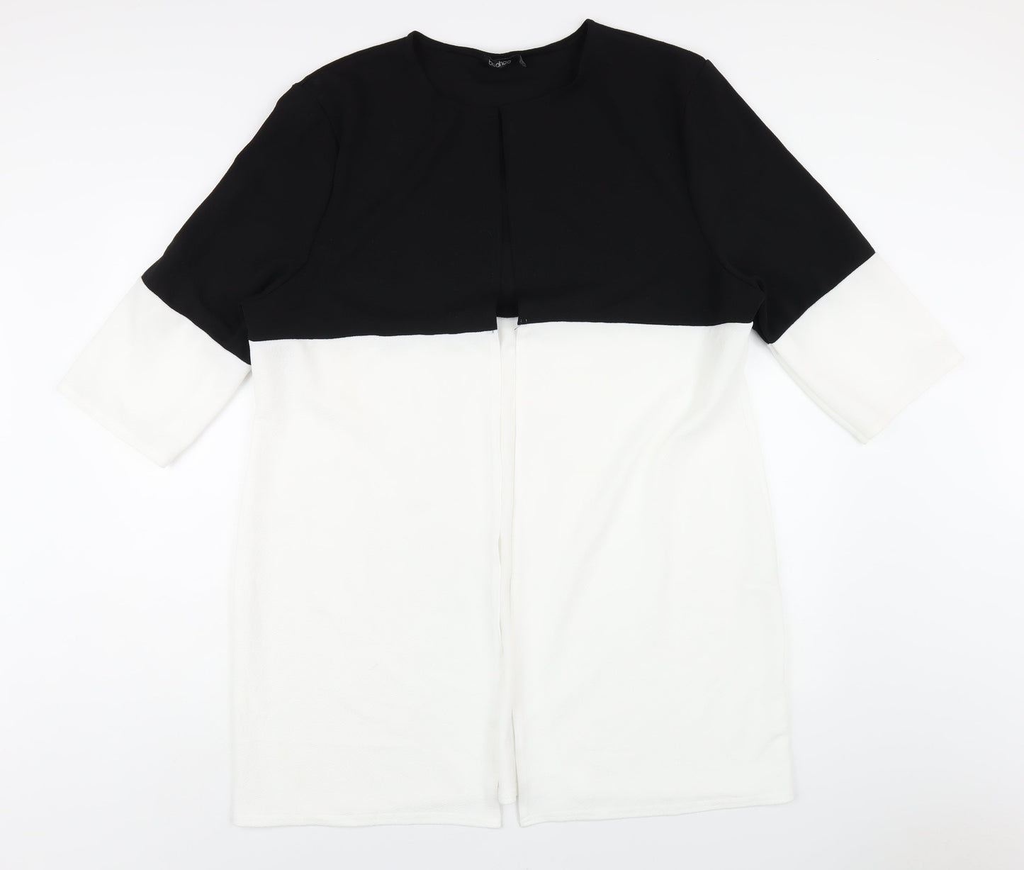 Boohoo Womens White Jacket Size 22