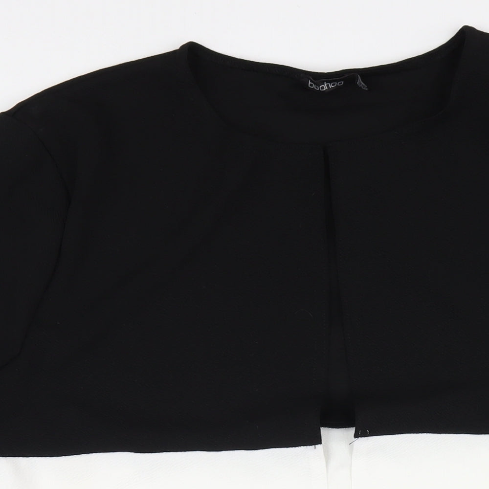 Boohoo Womens White Jacket Size 22