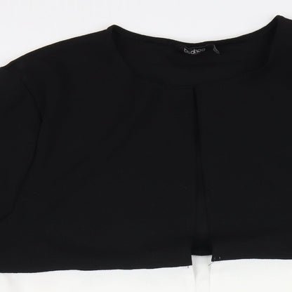 Boohoo Womens White Jacket Size 22