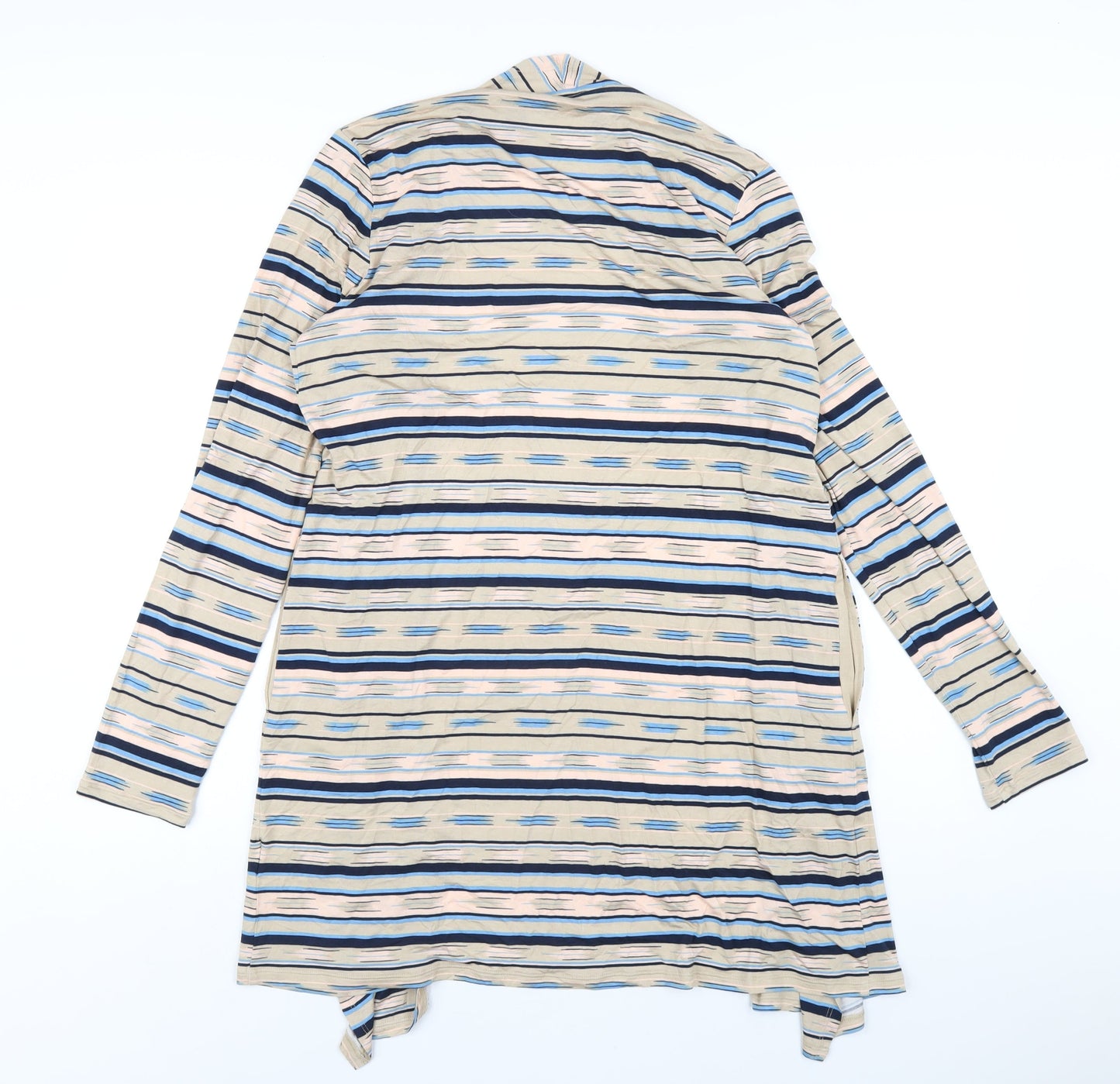 Womens UK Size M Lands' End Multicoloured Cardigan Jumper