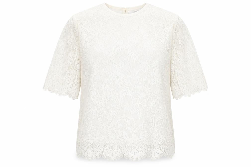 Womens UK Size 18 Wallis Ivory Basic T-Shirt