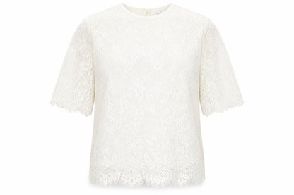 Womens UK Size 18 Wallis Ivory Basic T-Shirt