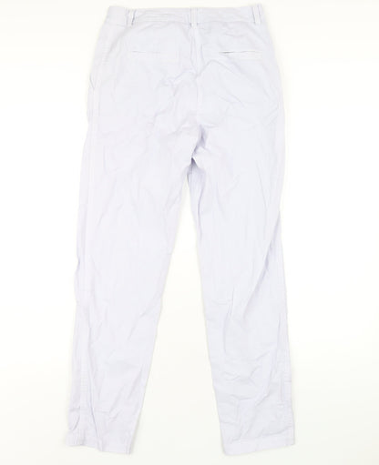 Womens UK Size 6 Marks and Spencer Regular Fit  Purple Trousers