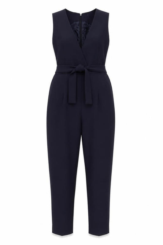 Womens UK Size 12 H&M One-Piece Blue Jumpsuit