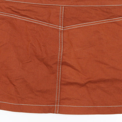Womens UK Size M Zara A-Line Denim Skirt