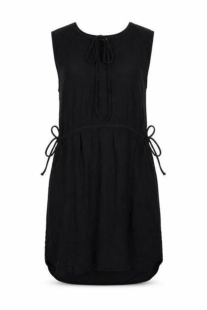 H&M Womens Black Viscose A-Line Size S V-Neck Pullover