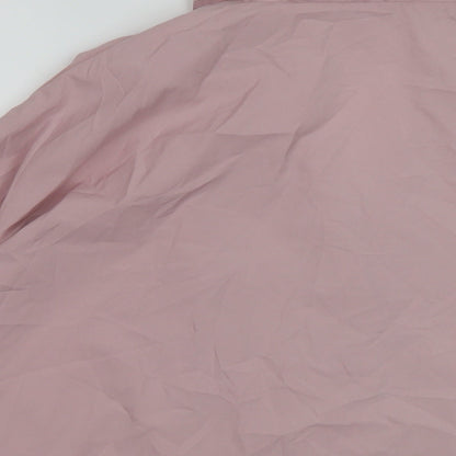 Womens UK Size 8 Nasty Gal Pink Basic Button-Up