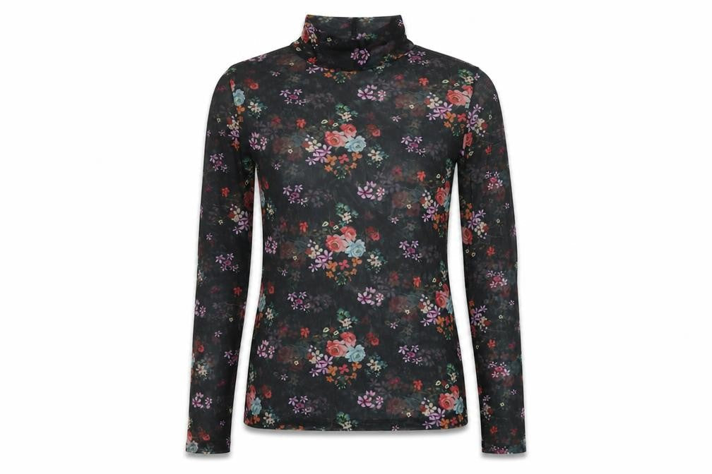 Womens UK Size 6 Nasty Gal Black Basic Blouse