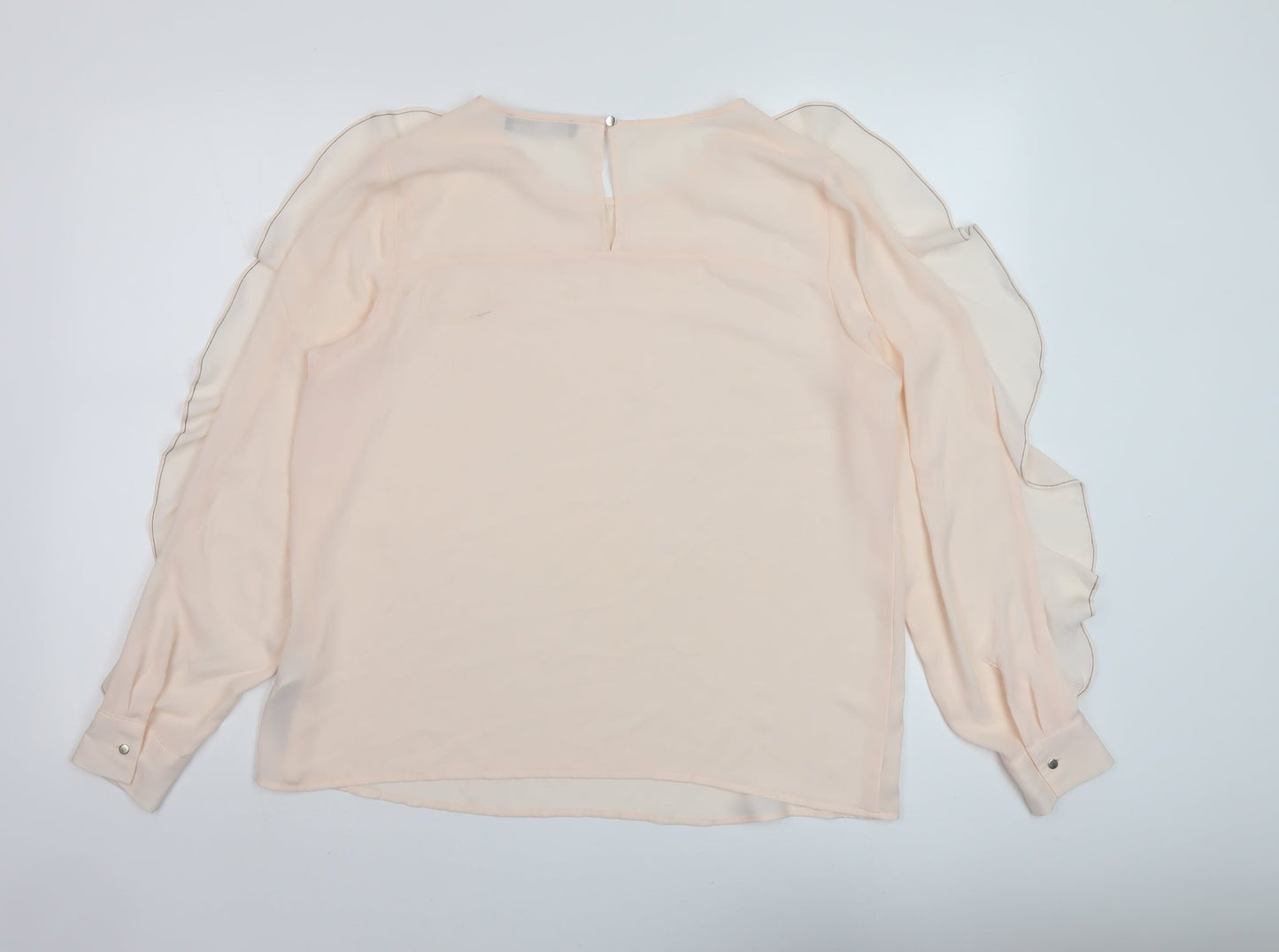 Womens UK Size 14 Marks and Spencer Pink Basic Blouse