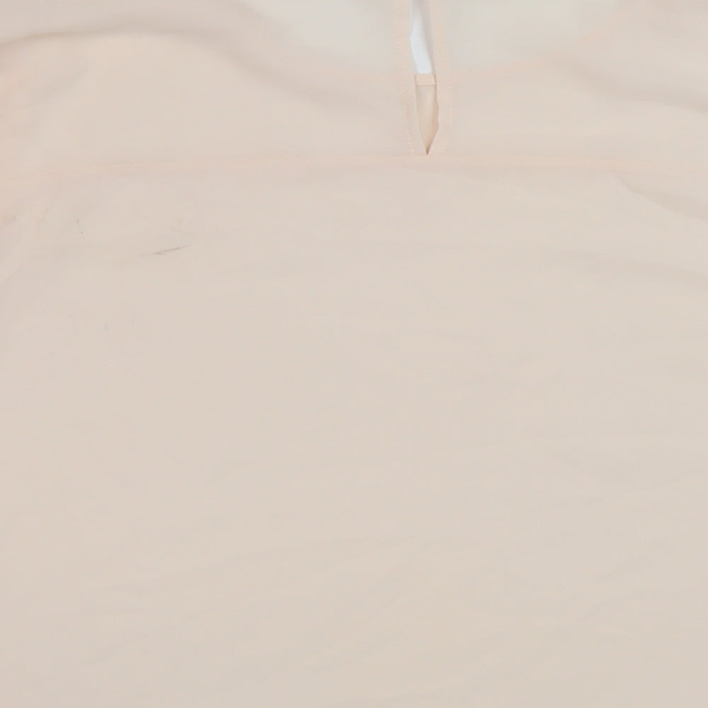 Womens UK Size 14 Marks and Spencer Pink Basic Blouse