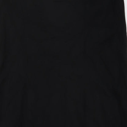 Marks and Spencer Womens Beige Viscose A-Line Size 12 Round Neck Pullover