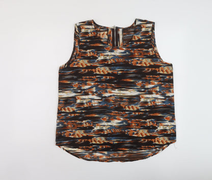 Womens UK Size 18 Kushi Multicoloured Basic Tank
