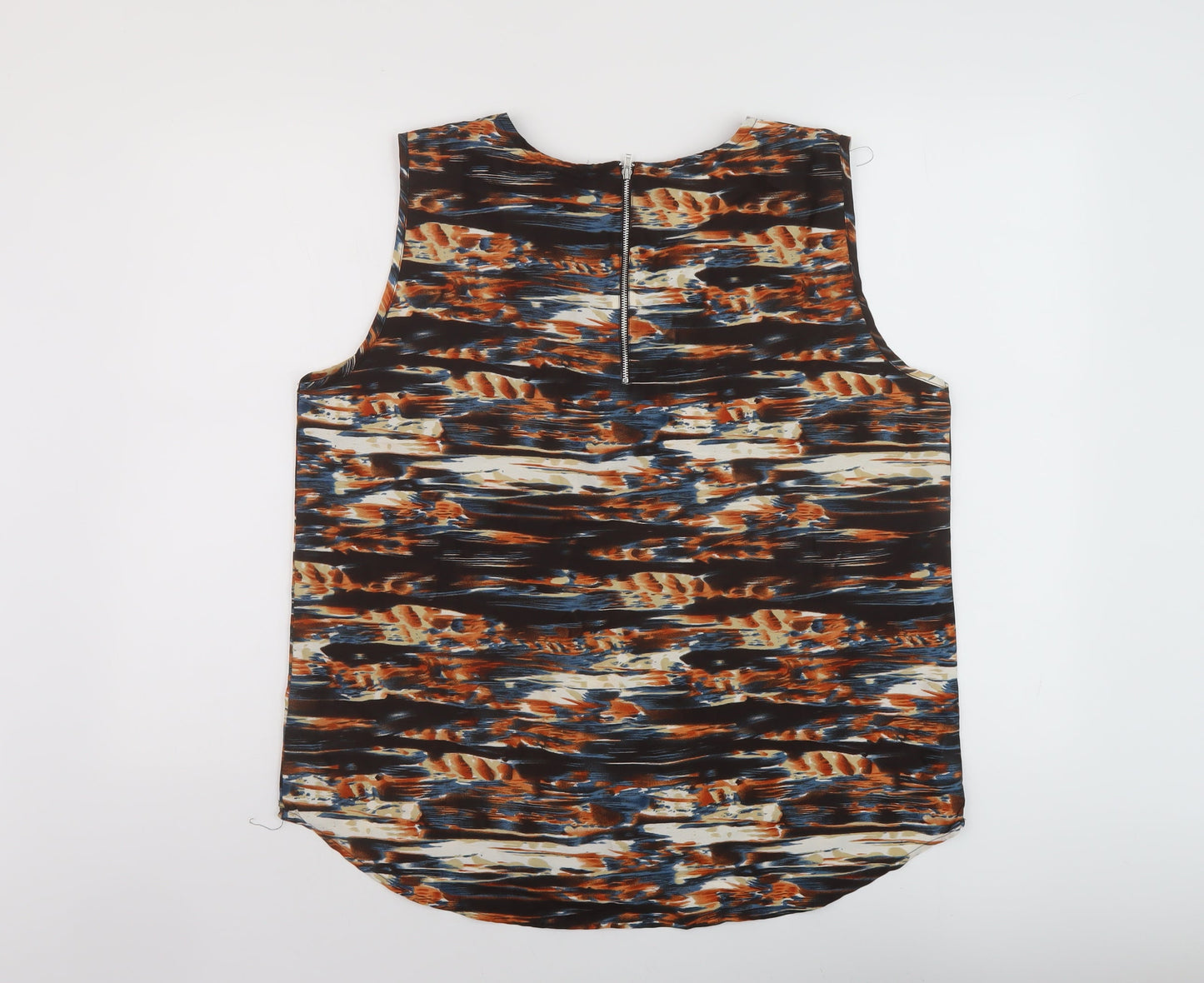 Womens UK Size 18 Kushi Multicoloured Basic Tank
