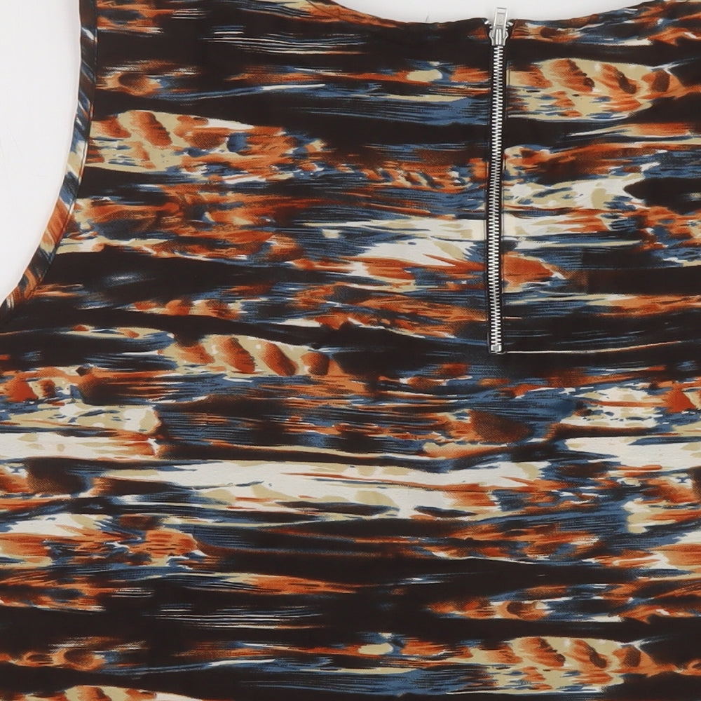 Womens UK Size 18 Kushi Multicoloured Basic Tank