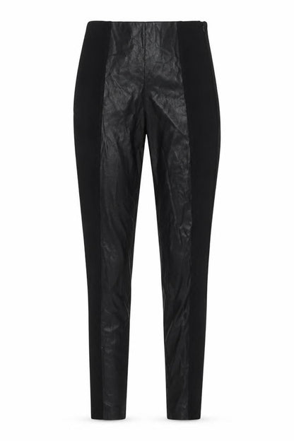 Stradivarius Womens Black Polyester Jegging Trousers Size XS L27 in Regular Zip