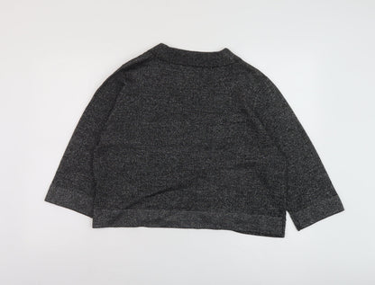 Womens UK Size L Bonmarché Silver Cardigan Jumper