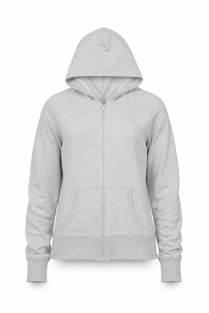 Womens UK Size 12 H&M Grey Full Zip Hoodie