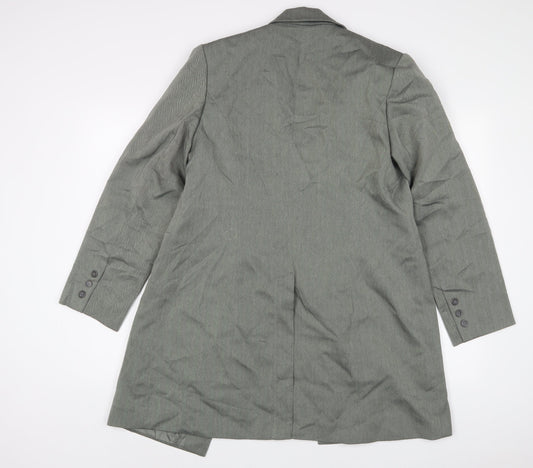 Collection Womens Green Jacket Blazer Size 18 Button