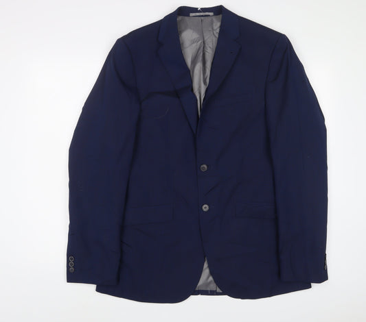 Mens UK Size 40 Taylor & Wright Regular Blue Suit Jacket