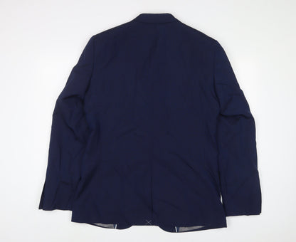 Mens UK Size 40 Taylor & Wright Regular Blue Suit Jacket