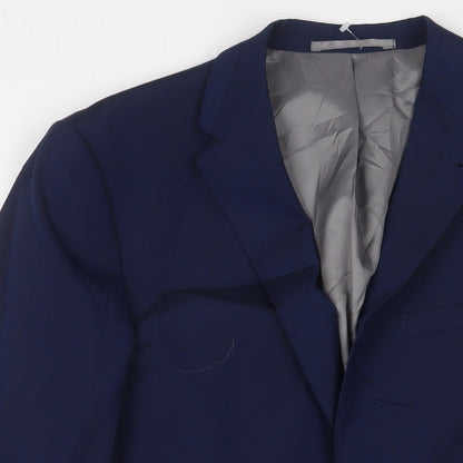 Mens UK Size 40 Taylor & Wright Regular Blue Suit Jacket