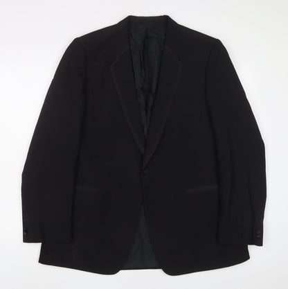 Mens UK Size 40 Mr Harry Regular Black Suit Jacket