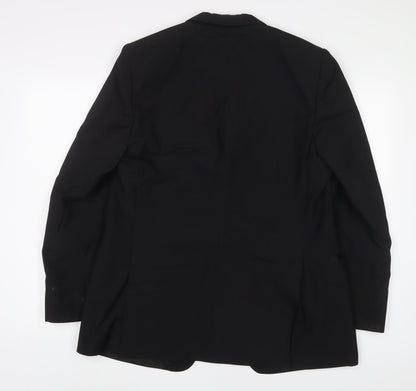 Mens UK Size 40 Mr Harry Regular Black Suit Jacket