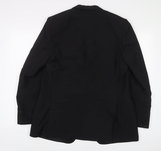 Mens UK Size 40 Mr Harry Regular Black Suit Jacket