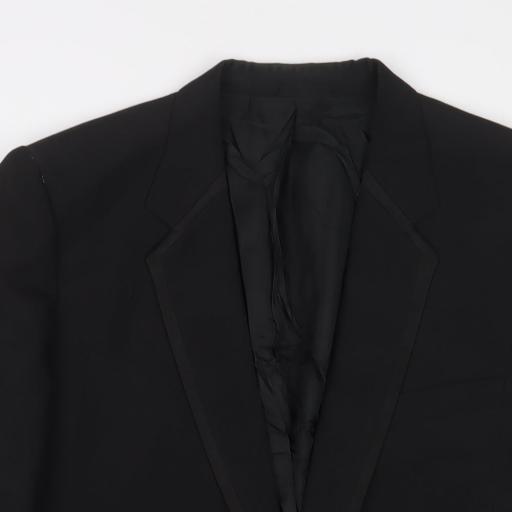 Mens UK Size 40 Mr Harry Regular Black Suit Jacket