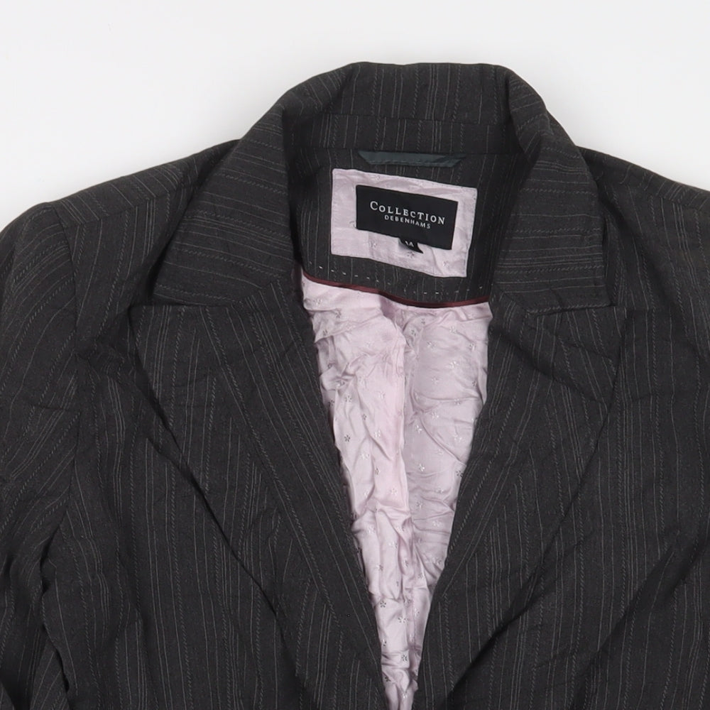 Womens UK Size 14 Debenhams Grey Jacket