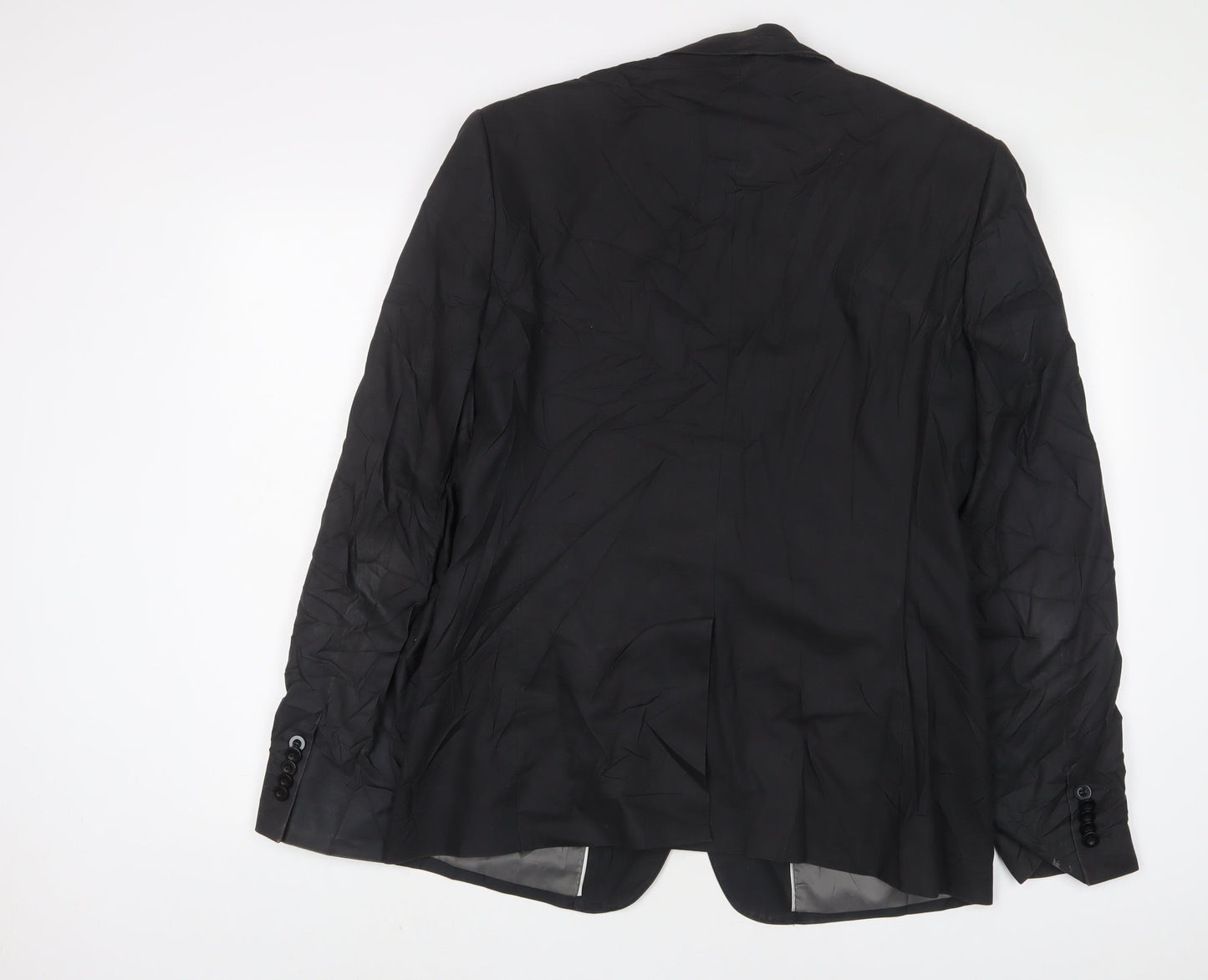 Mens UK Size 44 Premier MAN Regular Black Suit Jacket