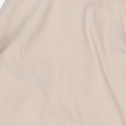 Womens UK Size S Marks and Spencer Beige Overcoat