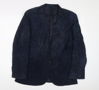 Mens UK Size 44 John Lewis Regular Blue Suit Jacket